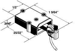 #804 Medium Centerset Plastic Couplers with Plastic Gearbox - Image 2