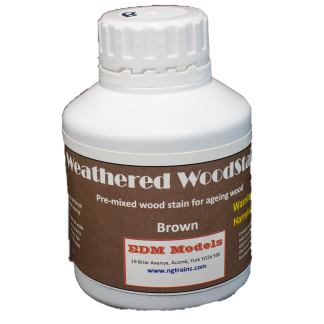 Weathered Woodstain - Brown