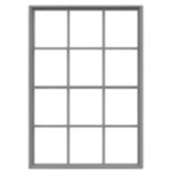 #2012 Tichy Trains - 12 Pane Masonry Window