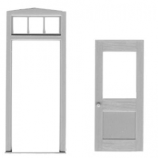 #2030 Tichy Trains - 1 Light Door & Frame