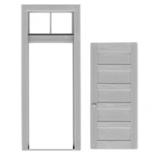 #2036 Tichy Trains - 5 Panel Door & Frame
