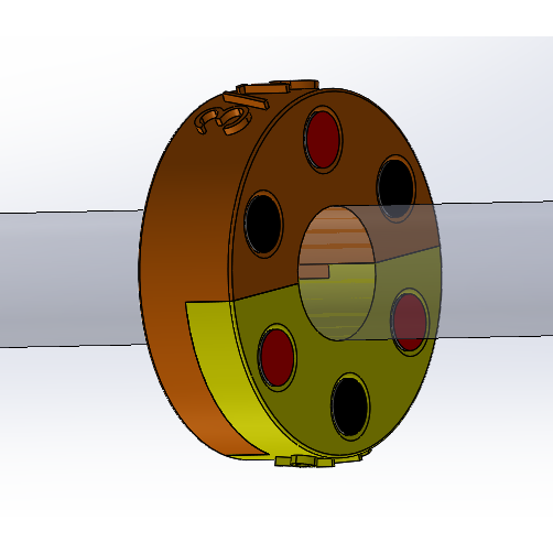 EDM Models - 3 Cylinder/On Beat Synch Disk - For 0 Scale Models - Image 2