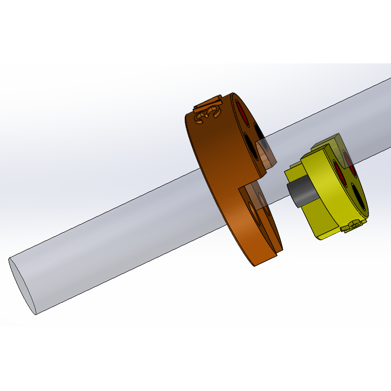 EDM Models - 3 Cylinder/On Beat Synch Disk - For 0 Scale Models