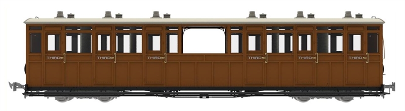 Open 3rd L&B Livery #7 1901-1922 DCC Lights