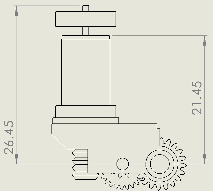 Micro Drive 54:1 Coreless Motor Drive NG7-14 - Image 5