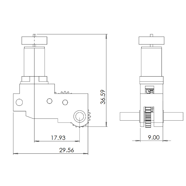 Skylark Drive - 54:1 Ratio Coreless Motor & Gears. NG7-14 - Image 6