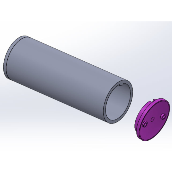 EDM - Large Diameter Air Tank - Adjustable length