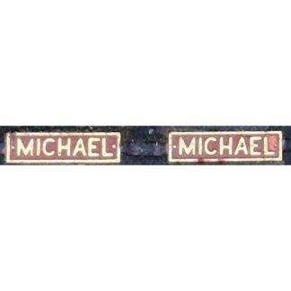 Michael Nameplate