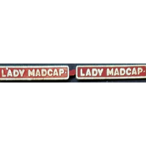 Lady Madcap Nameplate