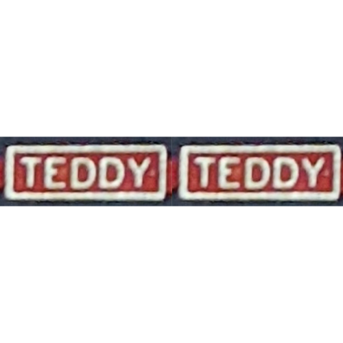 Teddy Nameplate