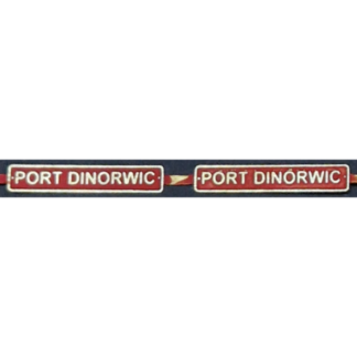Port Dinorwic Nameplate