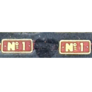 No1 Nameplate