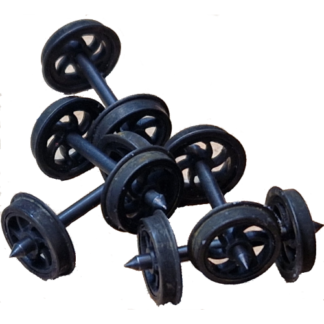 NG7 Curly 6 Spoke Wagon Wheel 10.5mm Diameter - 6 Axles