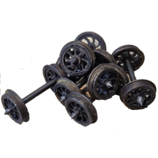 NG7 Fullersite 8 Spoke Wagon Wheel 10.5mm Diameter - 6 axles