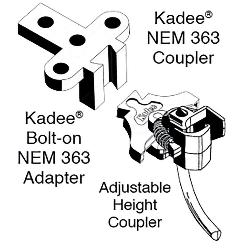 #54 HO Scale NEM 363 European-Style Couplers - Extra Long - Image 8